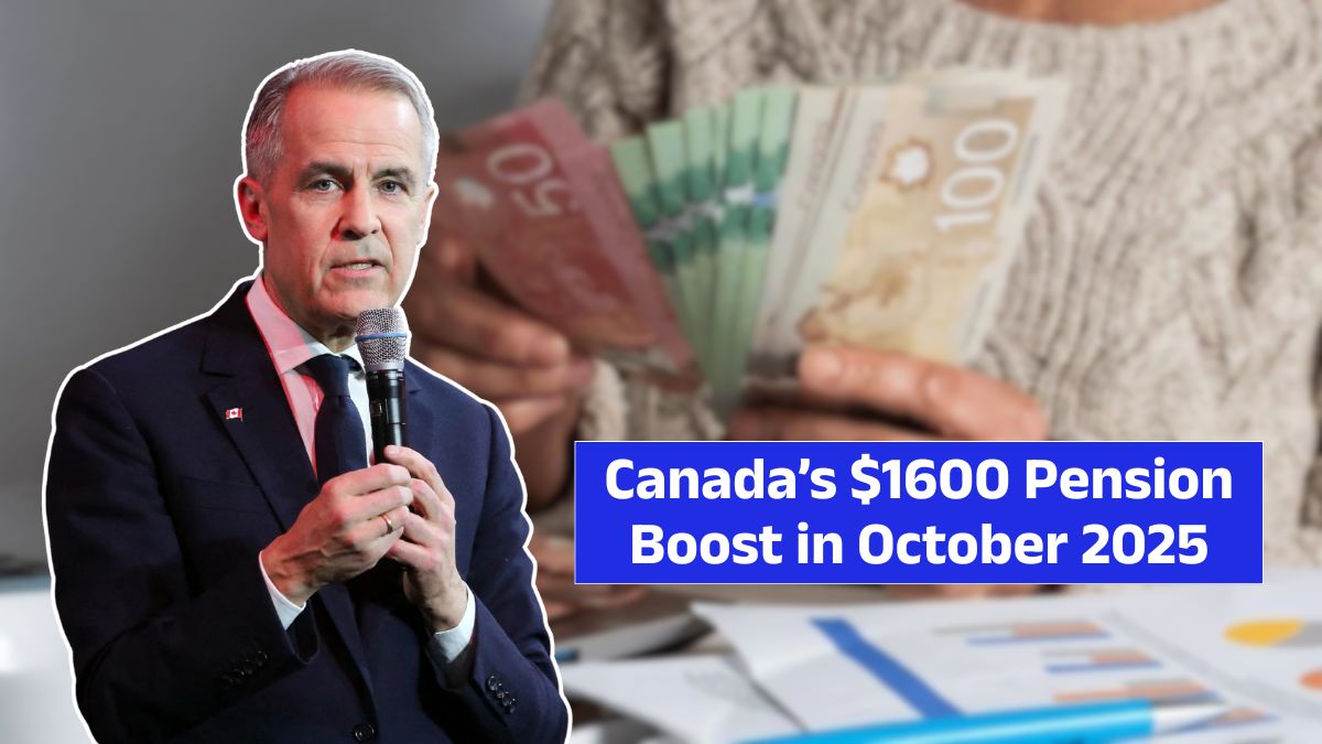 Canada’s $1600 Pension Boost in October 2025
